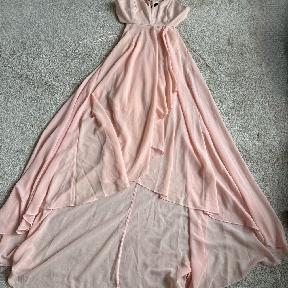 Forever 21 Blush High Low Dress